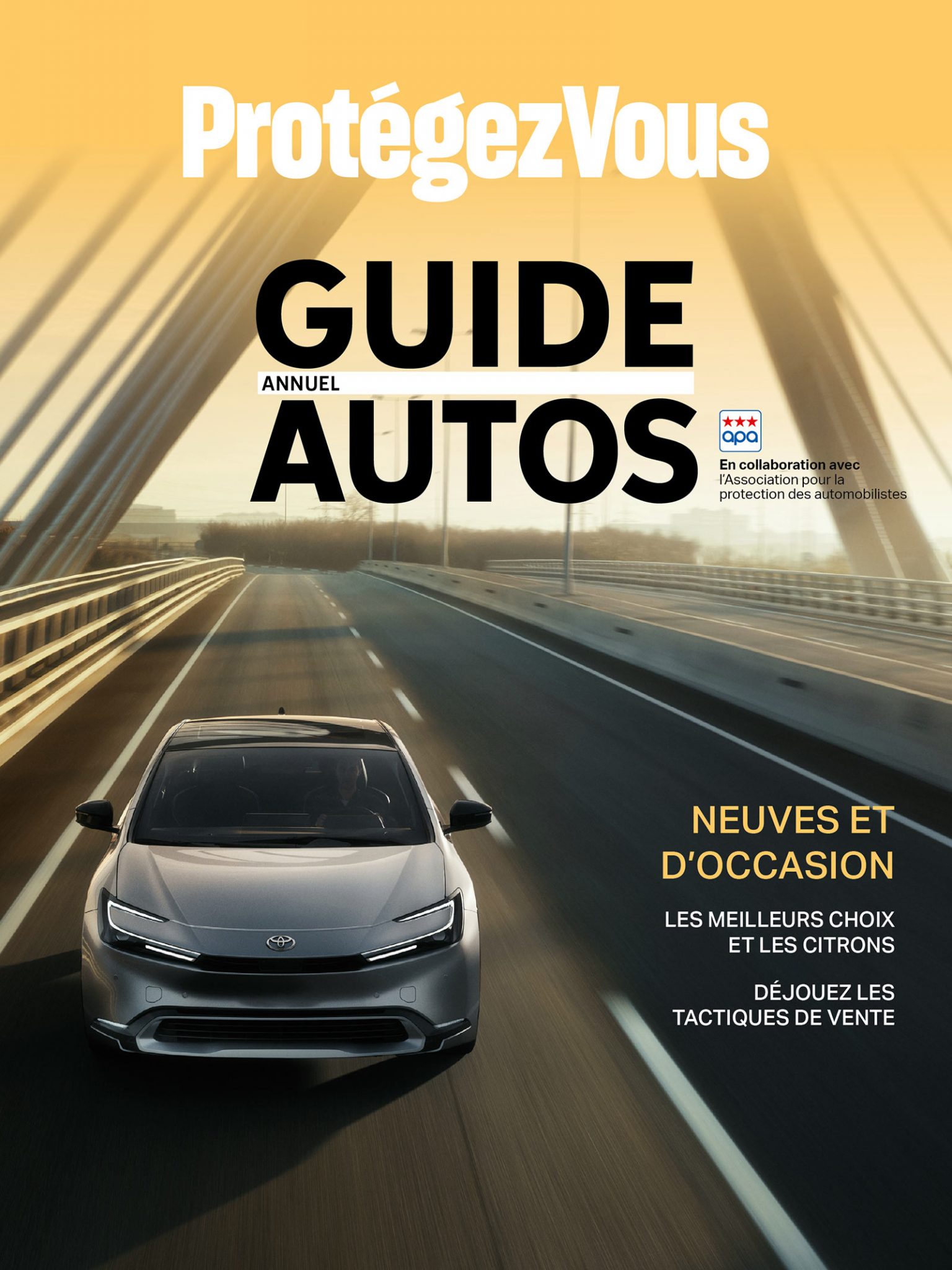 Le guide Autos Neuves et d'Occasion 2023, publication conjointe de l